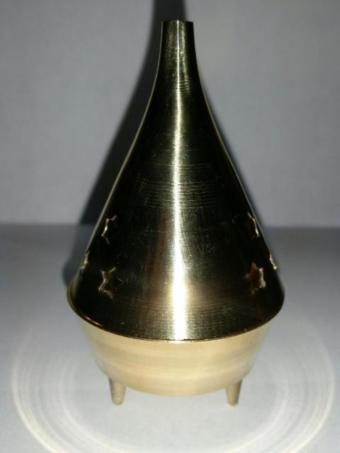 Brass Cone Incense Burner